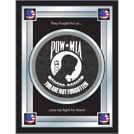 POW/MIA 17 X 22 Logo Mirror